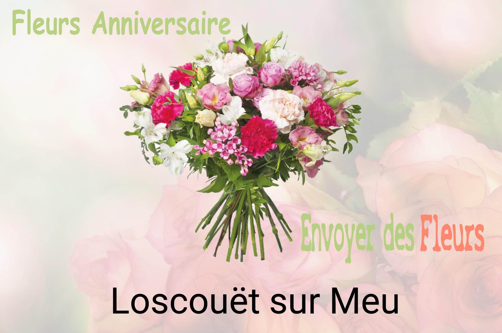 Bouquet de fleurs d’anniversaire livré à Loscouët-sur-Meu