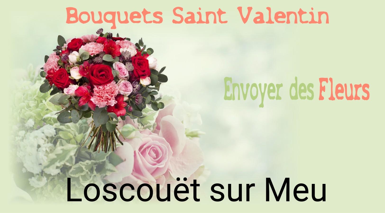 Roses de Saint-Valentin livrées à Loscouët-sur-Meu
